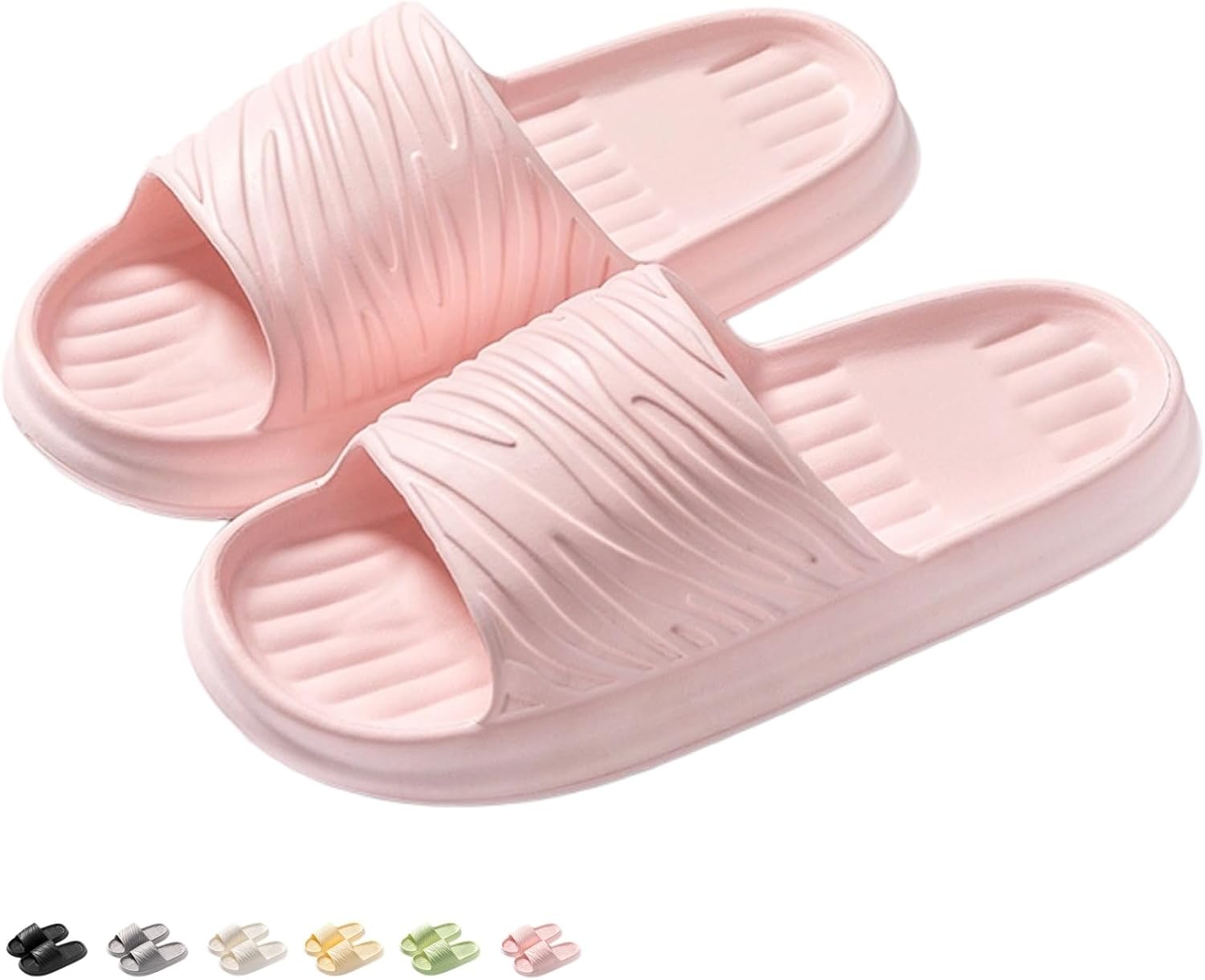 

Домашние тапочки для женщин и мужчин, тапочки для ванной и душа, мягкая подошва, нескользящие, тапочки для пола, пляжные сандалии, летняя обувь, тапочки для душа Iwhgrmp, розовый