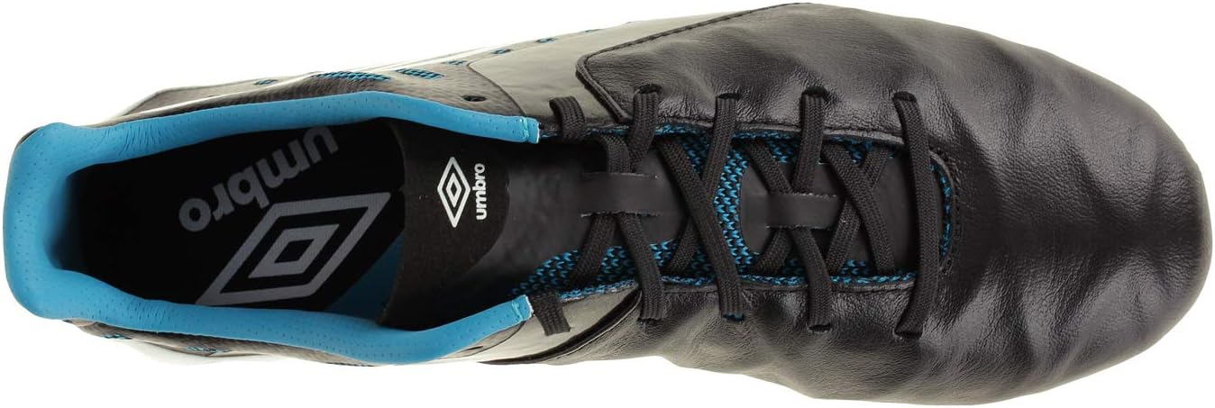 Футбольные бутсы Umbro Medusae II Pro для мужчин, для твердого грунта, варианты цвета, черно-белый — фото 4