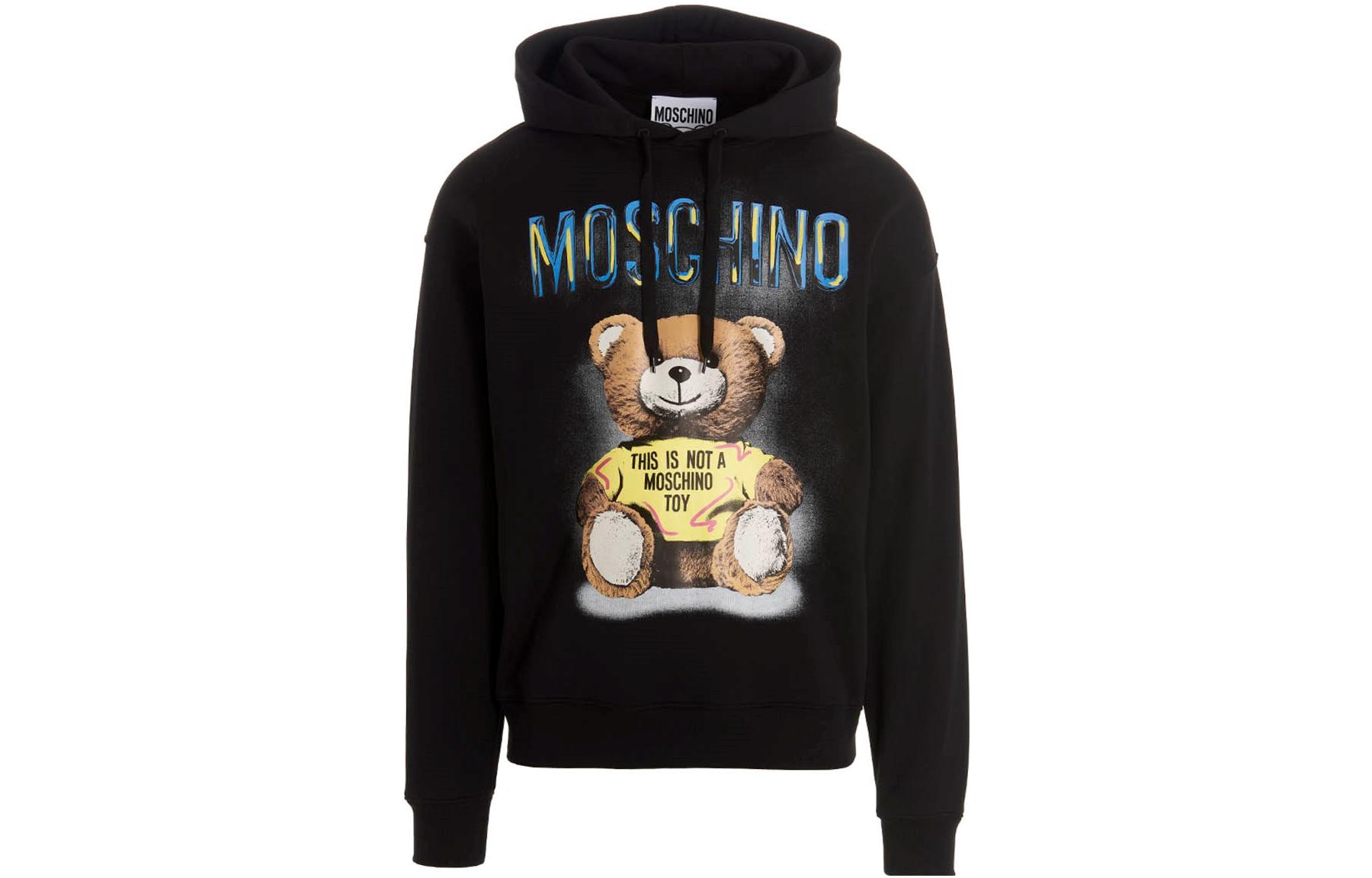 

Свитер мужской черный MOSCHINO