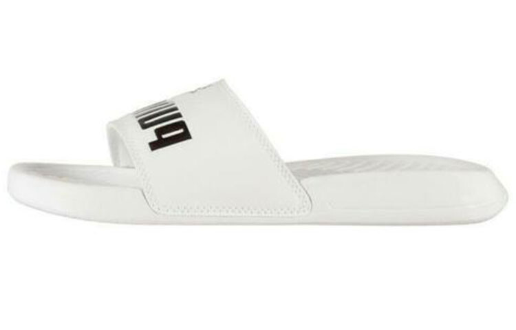 

Шлепанцы и сланцы PUMA Popcat White Slide 'White Black' Women's