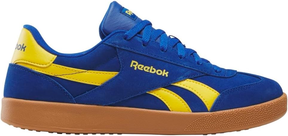 Кроссовки Reebok Unisex-Adult Smash Edge Suede, Optimum Blue/Golden Haze/Gum