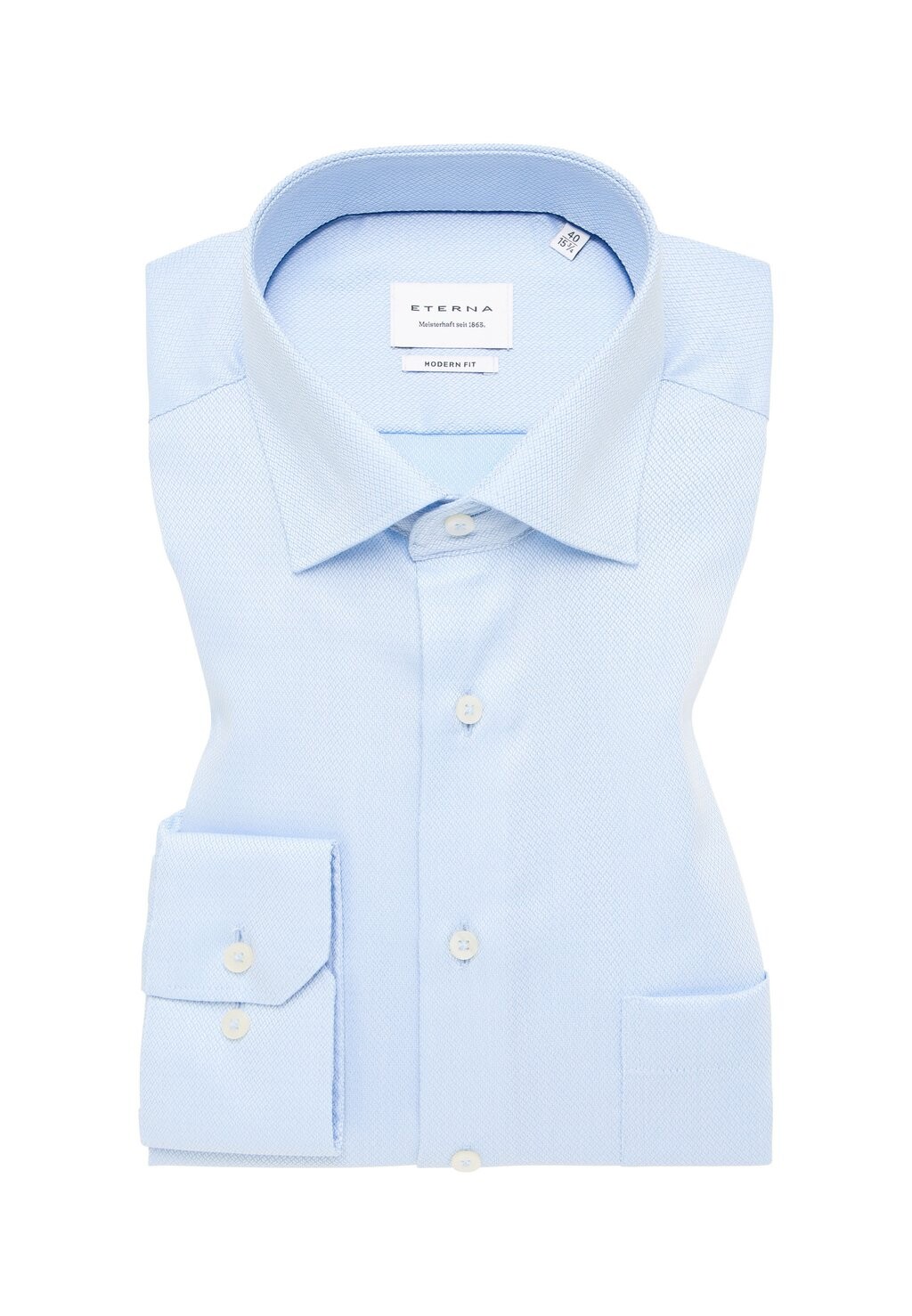 

Рубашка MODERN FIT Eterna, светло-голубой