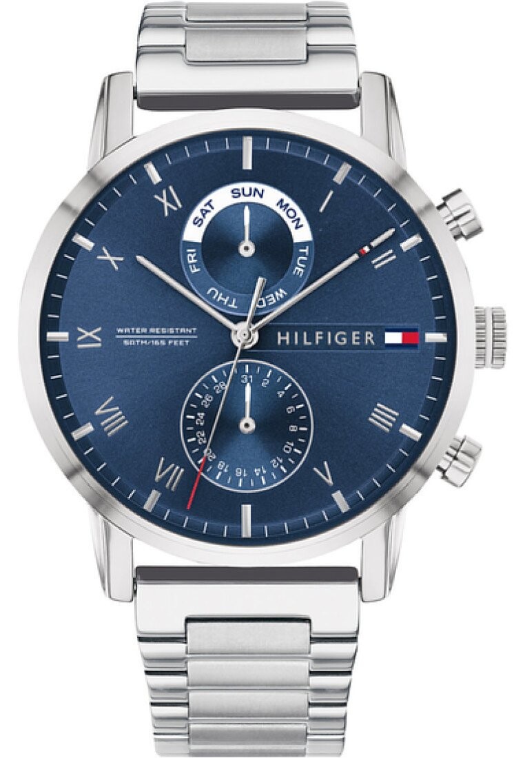 

Хронограф Tommy Hilfiger, серебристого цвета