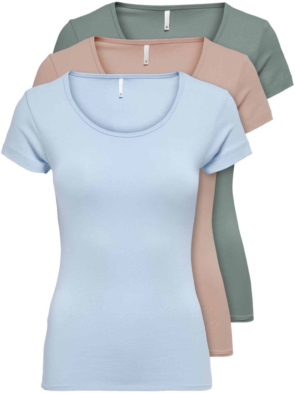 

Футболка ONLY, цвет Rose/Green/Blue