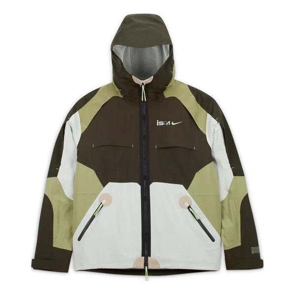 

Куртка ispa jacket 'sequoia alligator' Nike, мультиколор