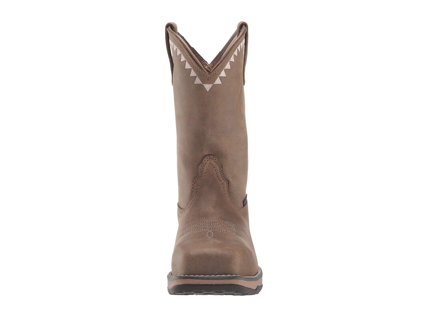 Сапоги женские Ariat Anthem Deco Composite Toe кожаные ковбойские, коричневый — фото 4