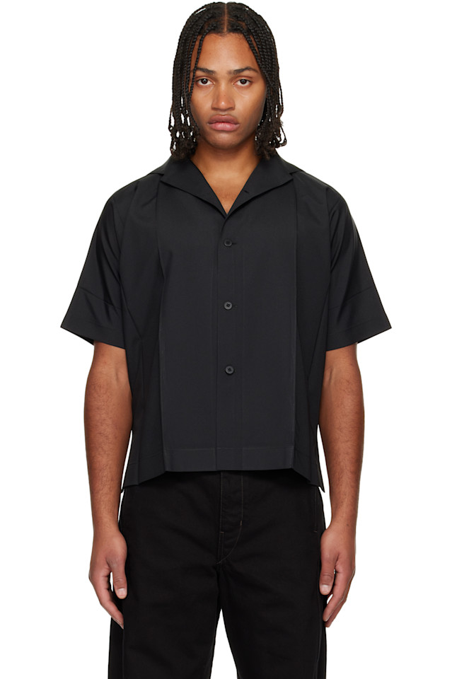 

Плоская рубашка 132 5. Issey Miyake, черный