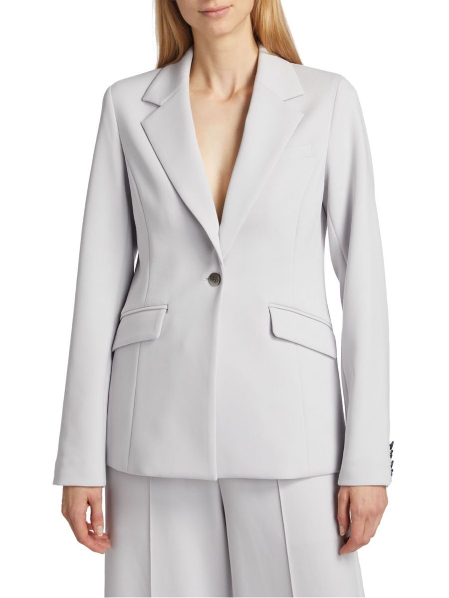 

Блейзер для дайвинга Barneys New York, светло-серый