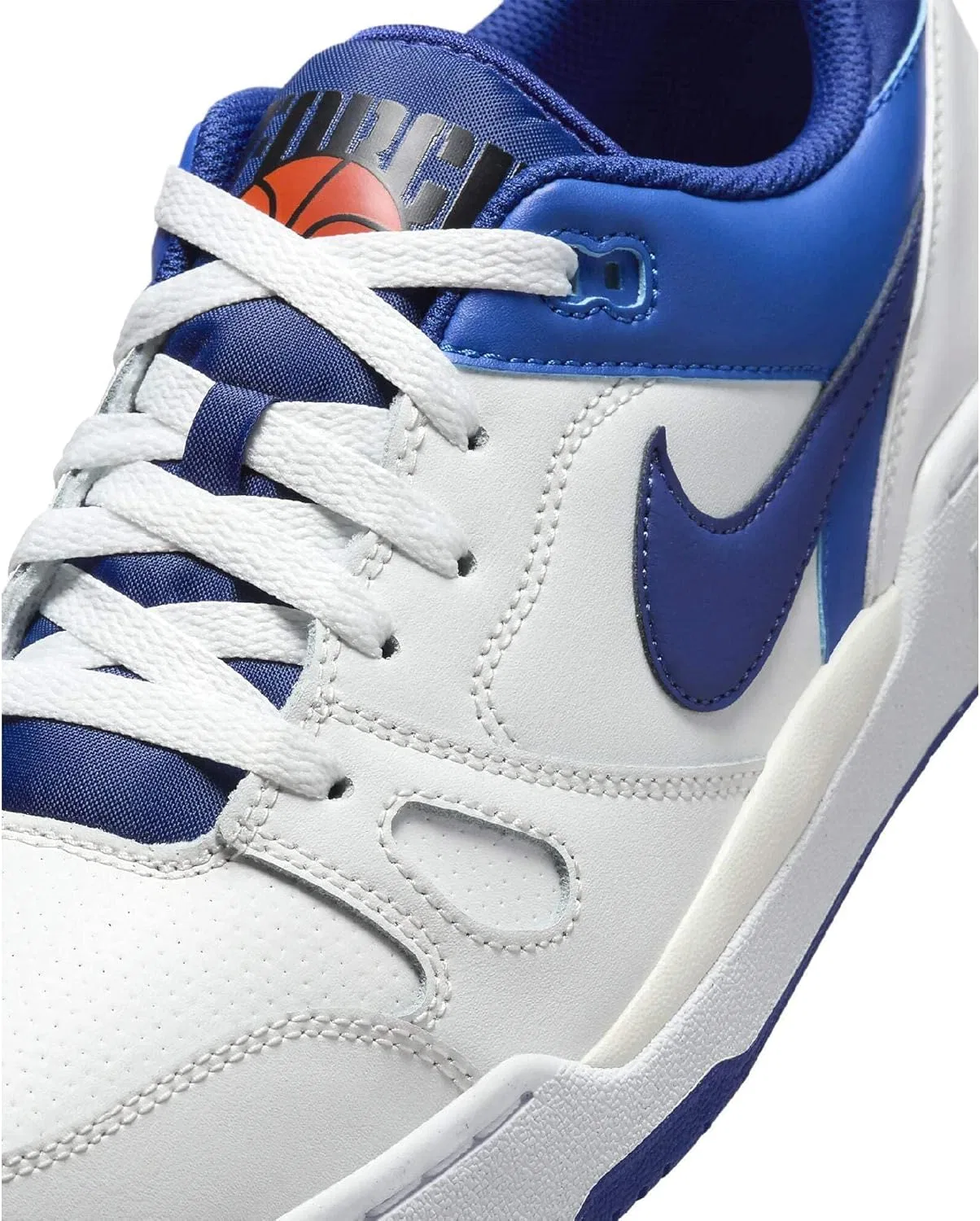Мужские низкие кроссовки Nike Full Force FB1362, Summit White Deep Royal Blue Racer Blue — фото 2