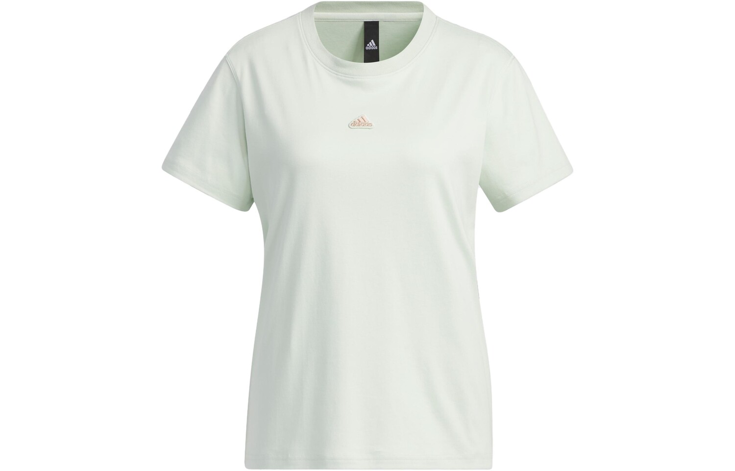

Футболка женская льняная зеленая Adidas
