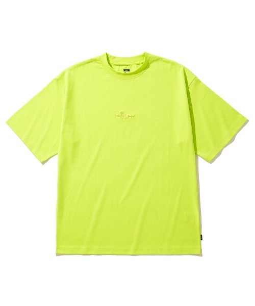 

Футболка, крой regular fit, бренд Poler, цвет лаймовый