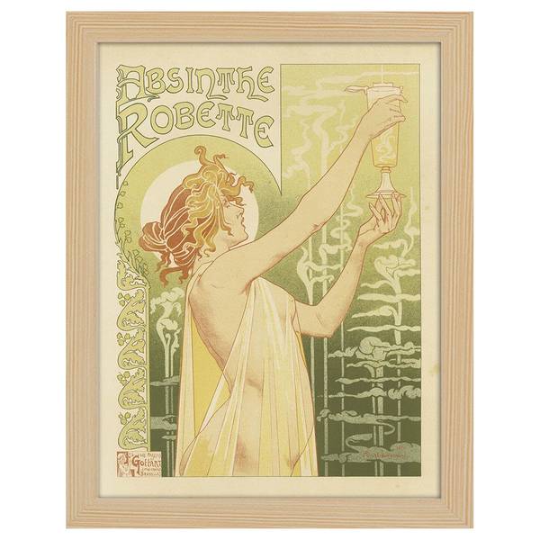 

Рамка для фотографий LegendArte Poster Absinthe Robette цвет eiche dekor