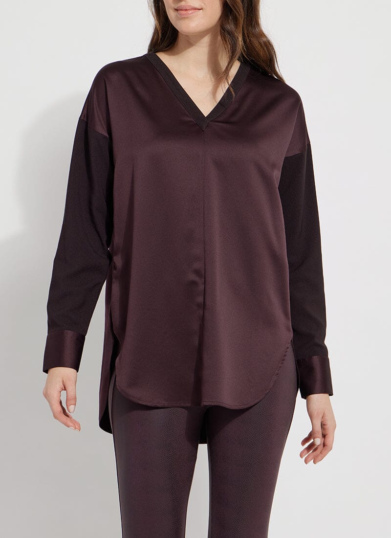 

Жетон Pull Over Топ Lyssé New York, цвет lava