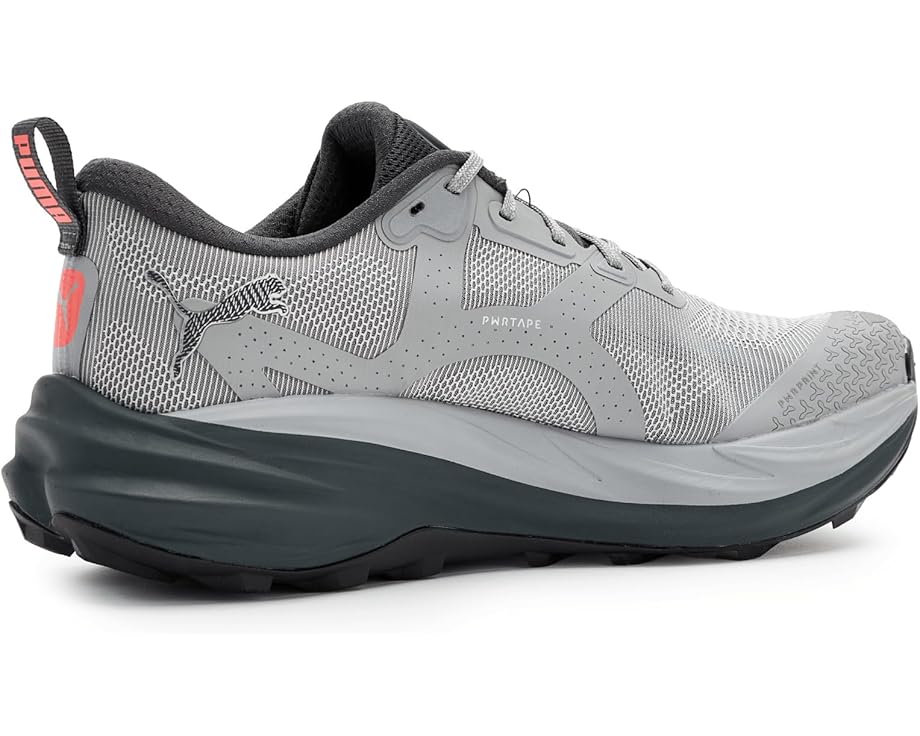 Мужские кроссовки PUMA Voyage Nitro 4 Trail Running, Grey Echo/Red Glamour — фото 3