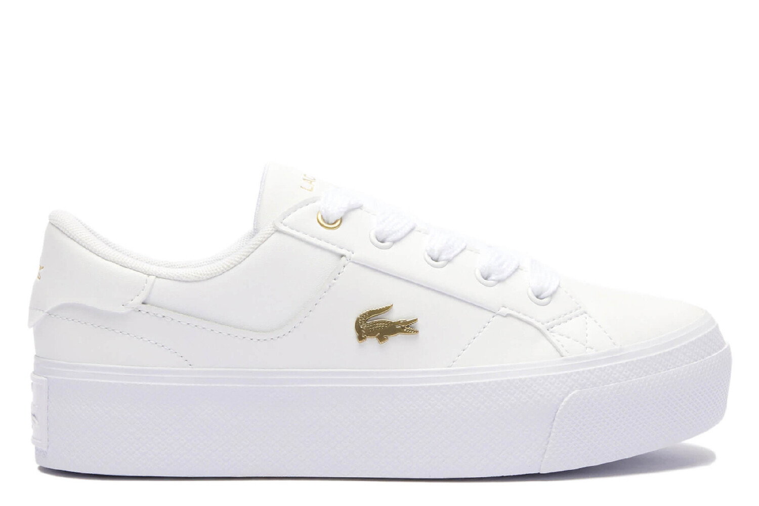 

Кроссовки Ziane на платформе Lacoste, белый