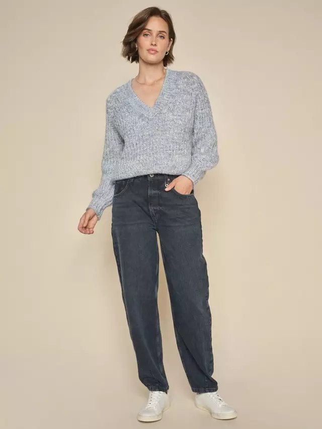 

Джинсы MOS MOSH Andi Curve Mom, цвет dark blue