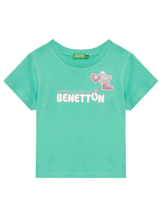 

Футболка обычного кроя 3I1XG10JB United Colors Of Benetton, зеленый