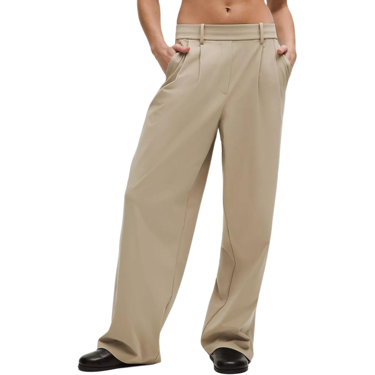 

Женские повседневные брюки с высокой посадкой Lululemon, Sheer Oak/Shok