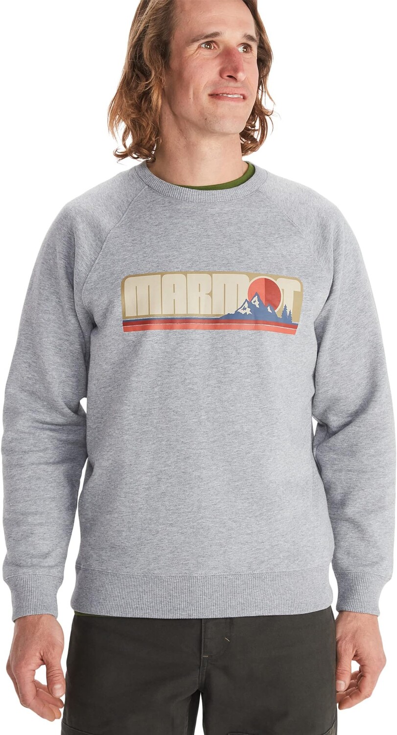 

Толстовка Montane с круглым вырезом Marmot, цвет Grey Heather