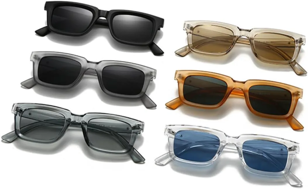 

Женские солнцезащитные очки, модные, конфетные оттенки, защита от УФ-излучения UV400, ретро-очки с заклепками, мужские солнцезащитные очки UUPTTPL, Black Grey