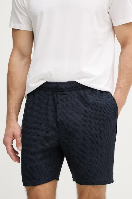 Шорты из вискозы Calvin Klein, синий