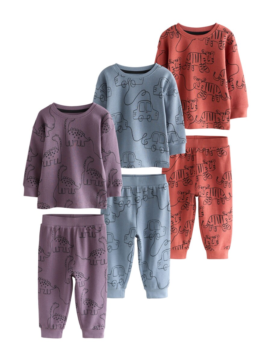 

Пижама Next, опаловый/фиолетовый/красный