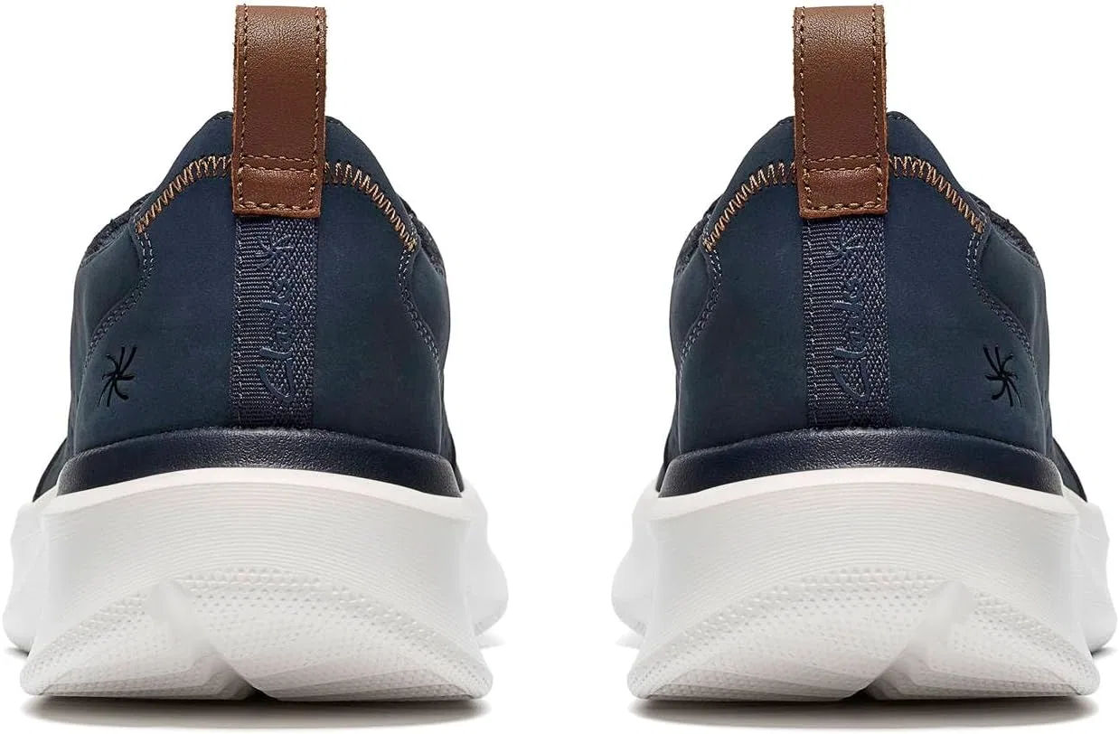 Мужские кроссовки Clarks Solevana Style CloudSteppers, Navy Nubuck — фото 2