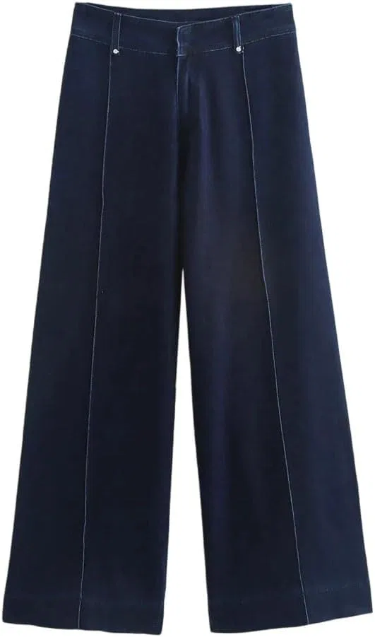 Джинсы прямые Women's Classic Simple, синий
