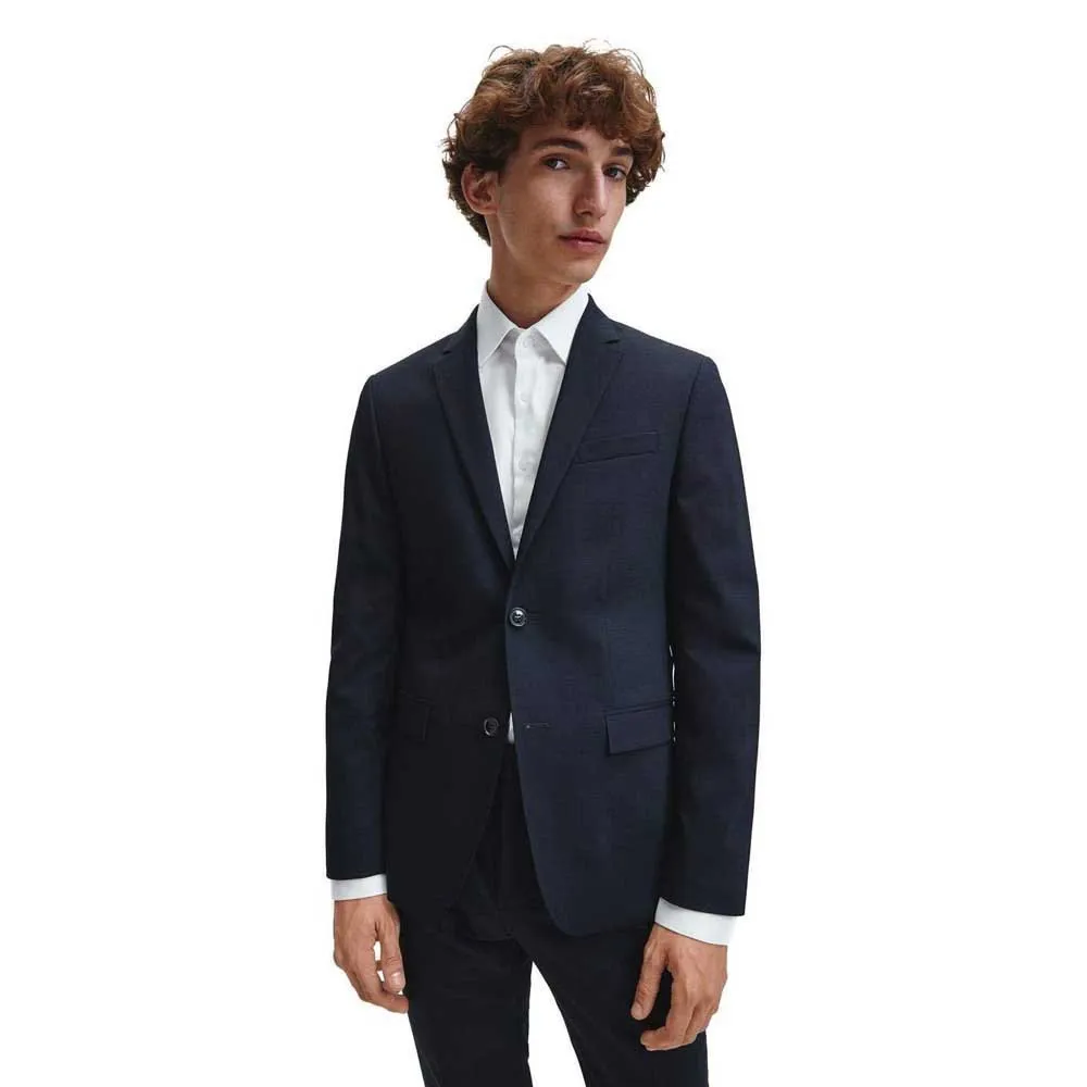 

Блейзер Calvin Klein Stretch Wool Slim Fit, синий