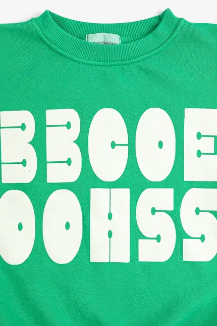 Блуза детская с капюшоном Modern Bobo Choses, зеленый — фото 3