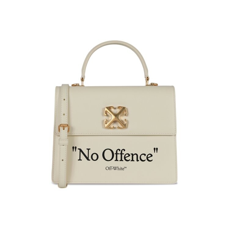 

Сумка top-handle Off-White Jitney 2.8 Quote Top Handle, цвет Beige/Black