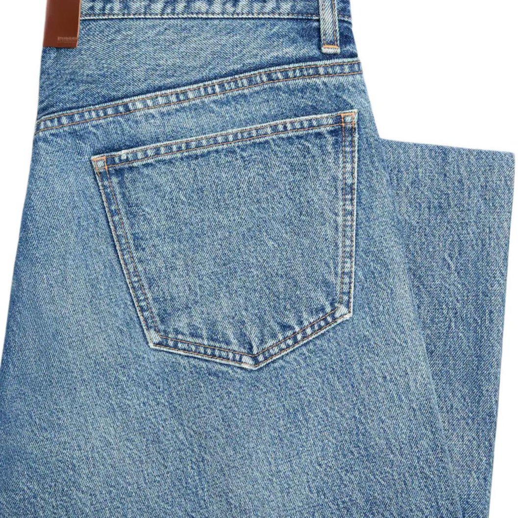 CELINE Джинсы мужские синие Moderate Straight Fit — фото 3