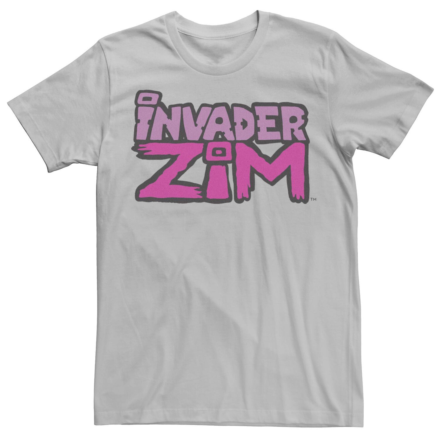 

Мужская футболка с логотипом Invader Zim розового оттенка Licensed Character, Розовый, Мужская футболка с логотипом Invader Zim розового оттенка Licensed Character