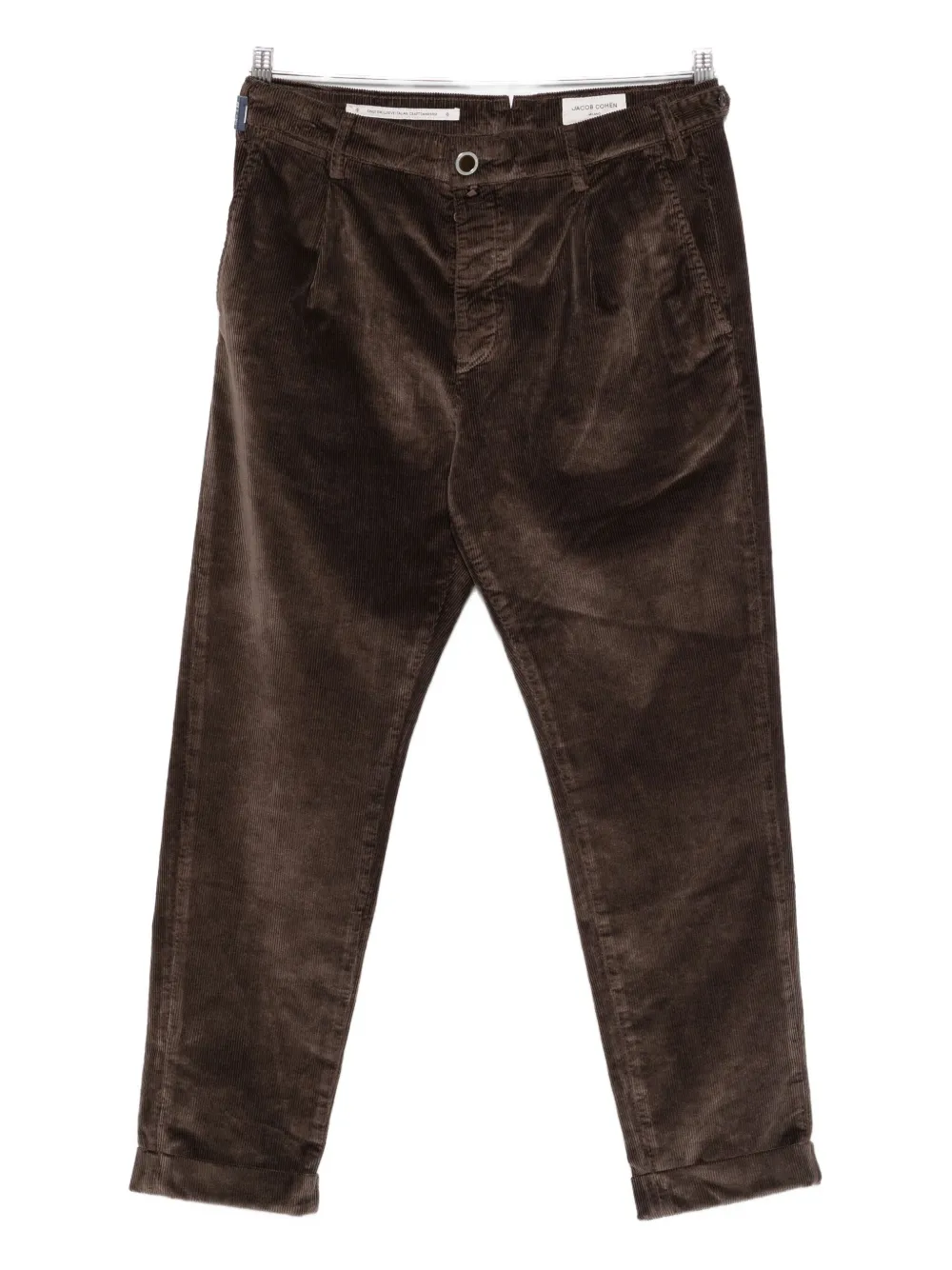 

Вельветовые зауженные брюки Jacob Cohen, коричневый
