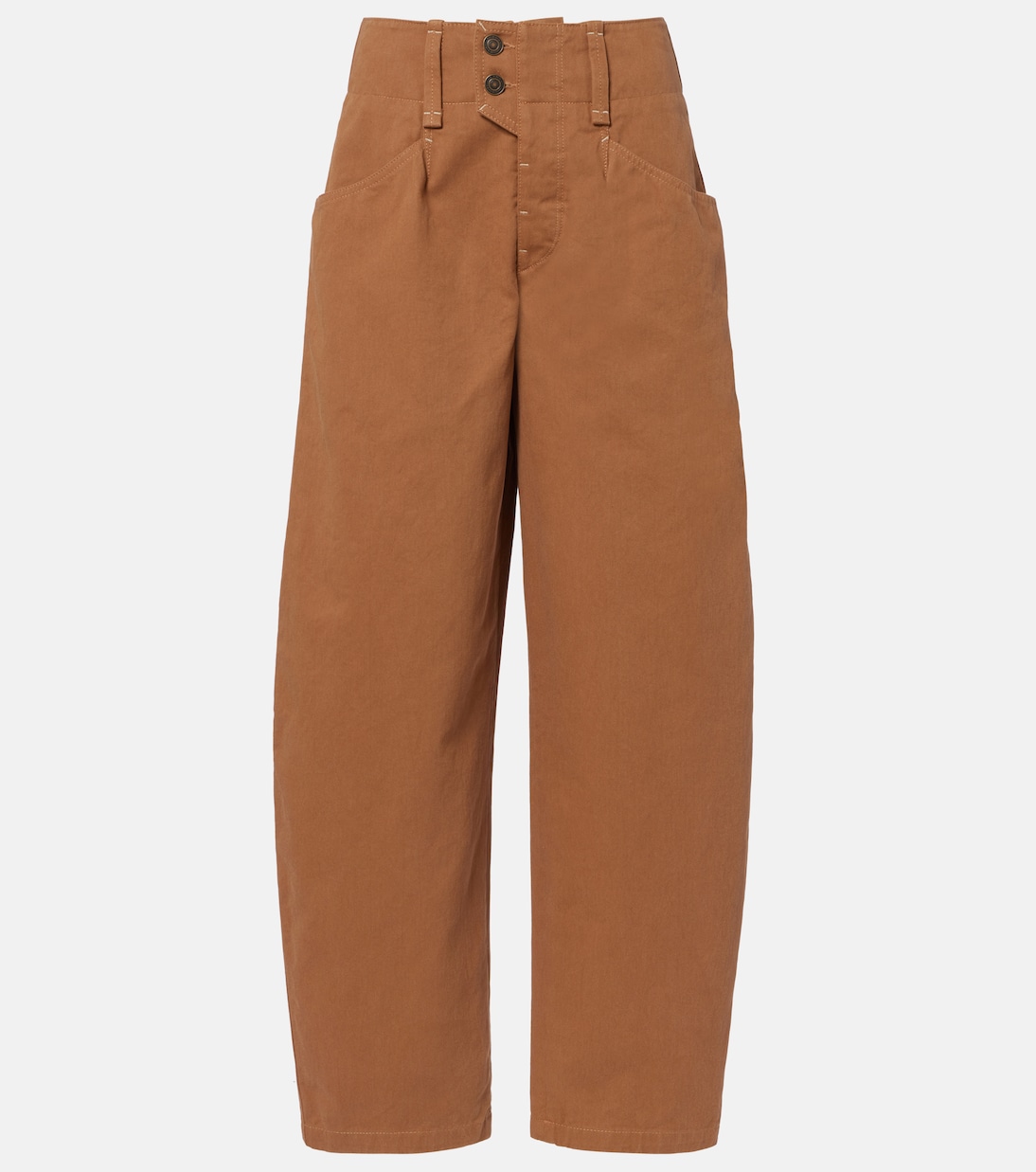 

Джинсы-бочонки Oumaya Isabel Marant, Cognac