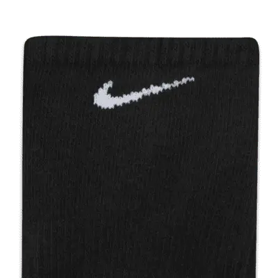 Носки Nike Everyday Plus Cushion Training No-Show (3 шт), черный/белый — фото 4