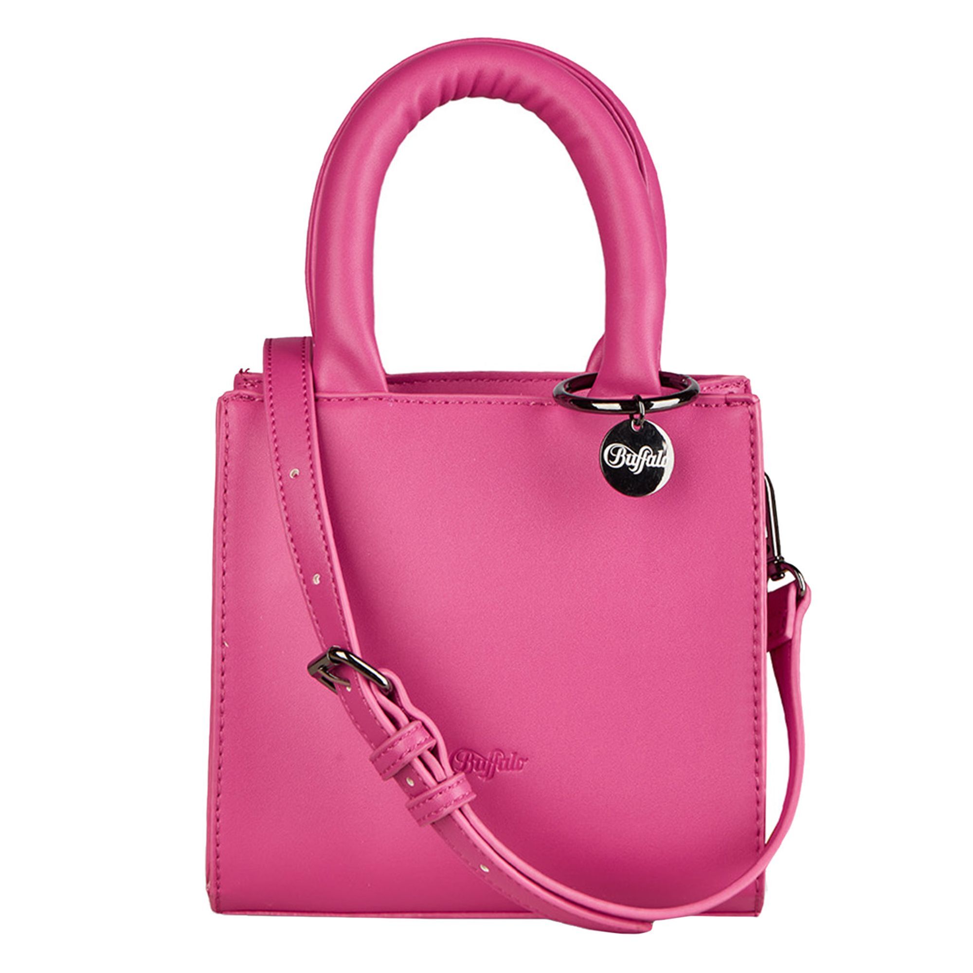 

Сумка Buffalo Boxy Mini Bag Handtasche 17.5 cm, цвет muse hot pink