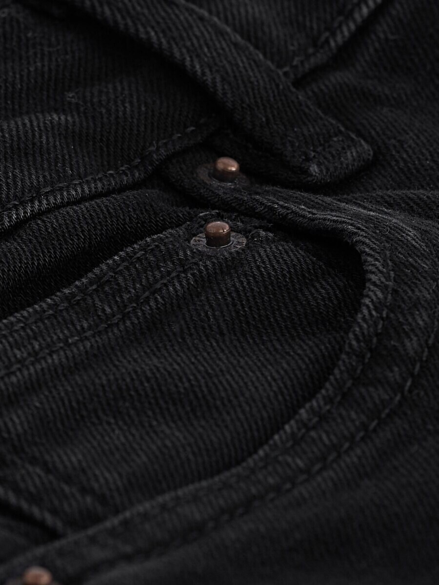 Джинсы Next Regular Jeans, черный — фото 3