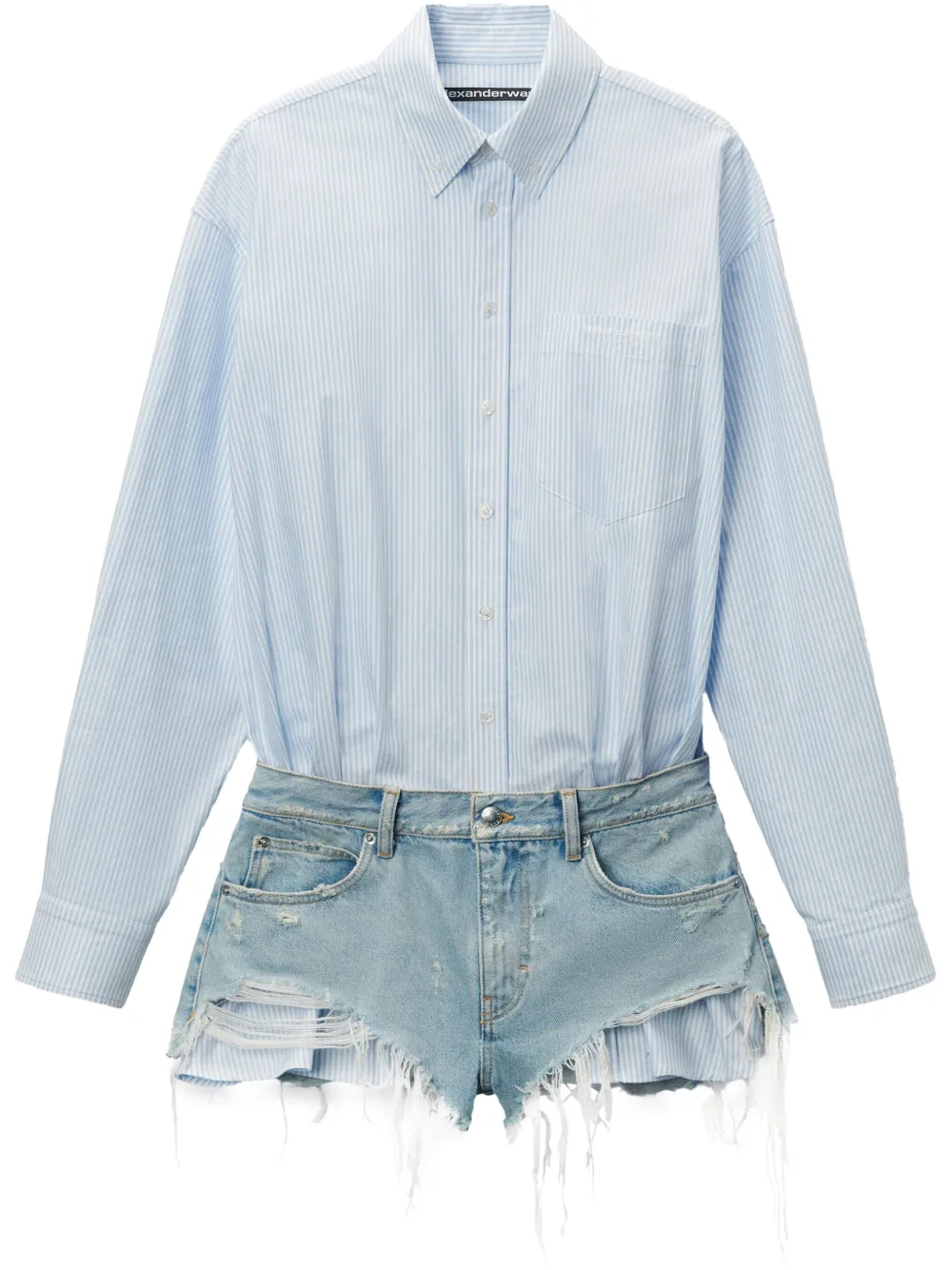 

Комбинезон Prestyled Alexander Wang, синий