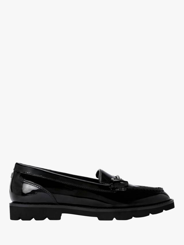 Crown Patent платформенные лоферы Carvela, Black