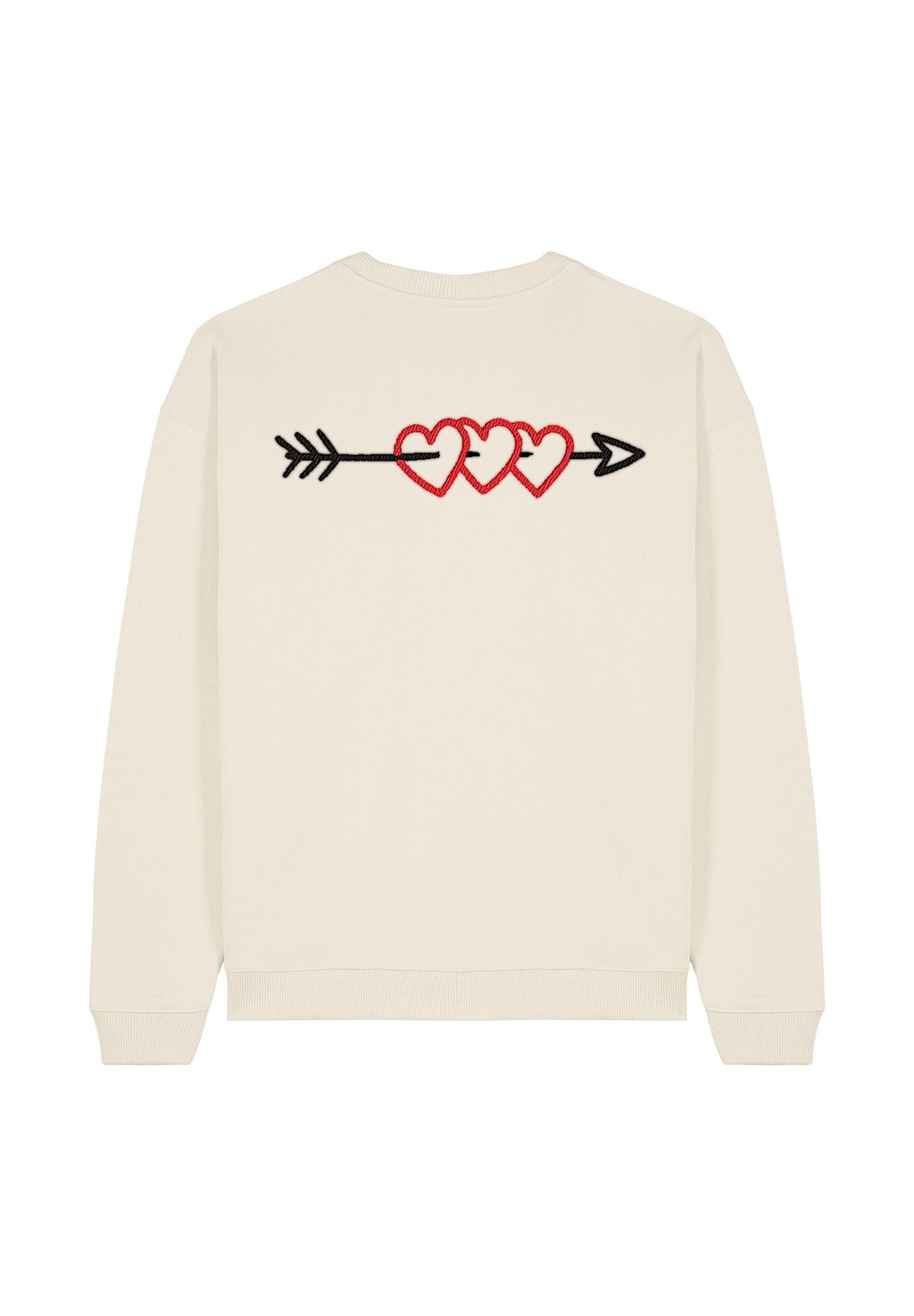 

Толстовка ARROW BACK EMBROIDERY UNISEX Mira Paris, кремовый