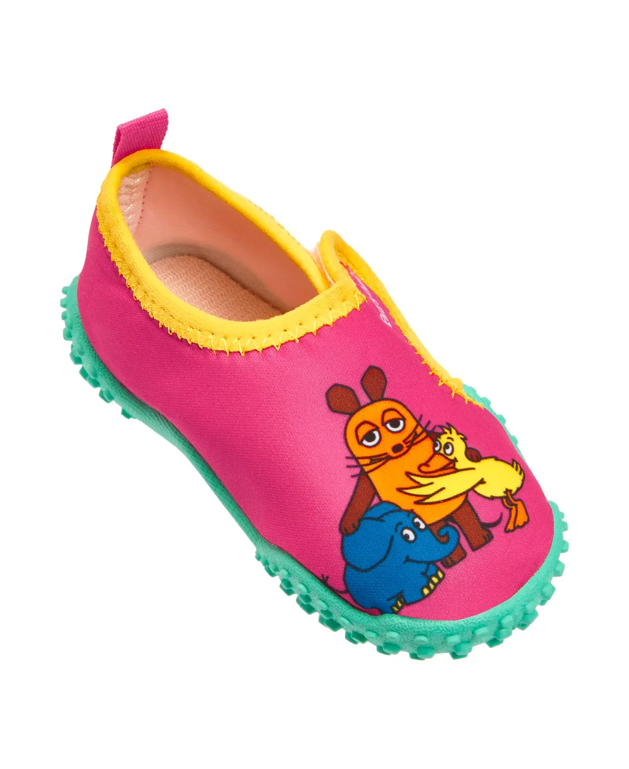 Аквашуз DIE MAUS Freunde, Playshoes, розовый — фото 4