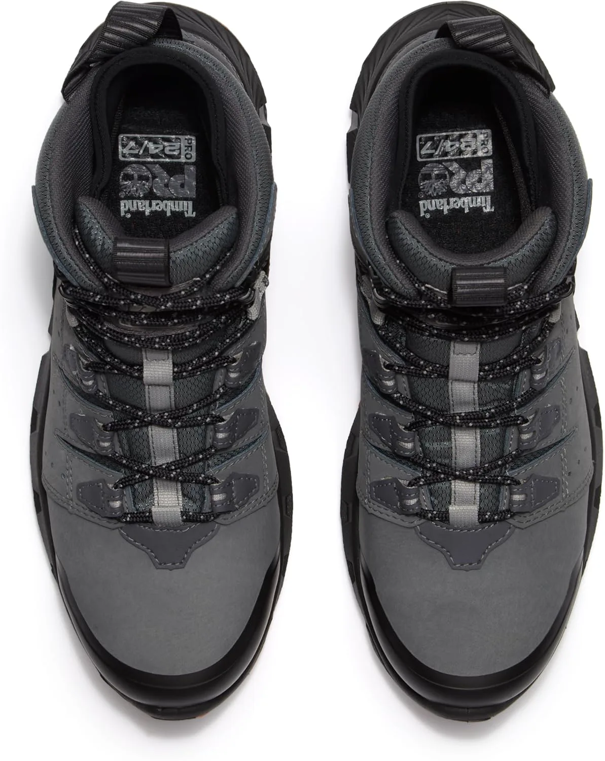 Timberland PRO Tempe, мужские, серые, с алюминиевым носком, EH, водонепроницаемые, противоскользящие, рабочие ботинки высотой 6 дюймов, серый — фото 4