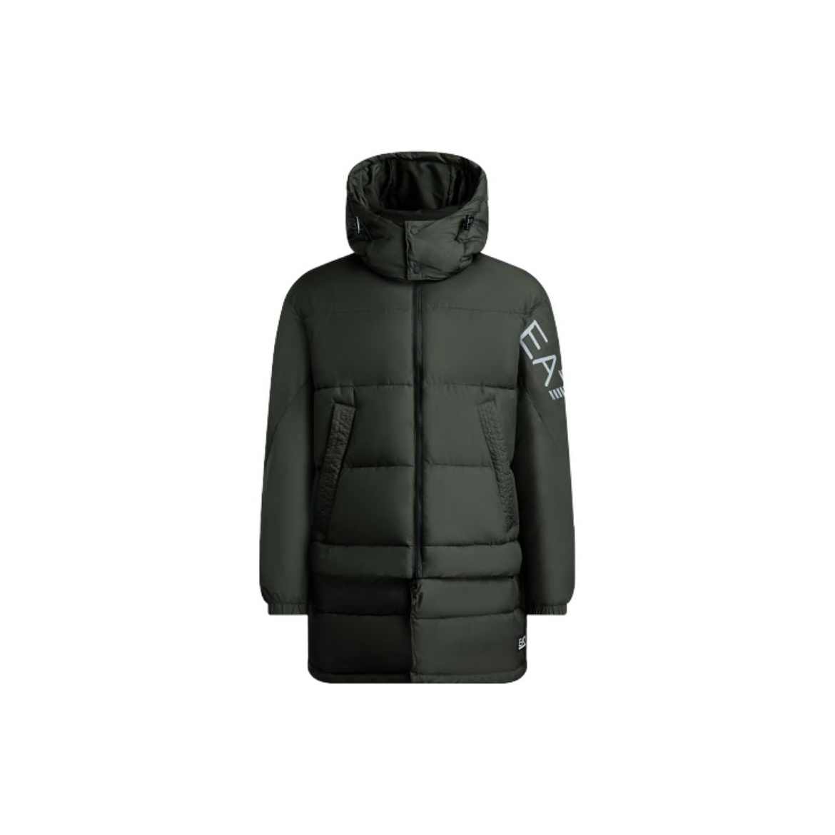 

EMPORIO ARMANI Куртка утепленная горная с капюшоном, Olive Green