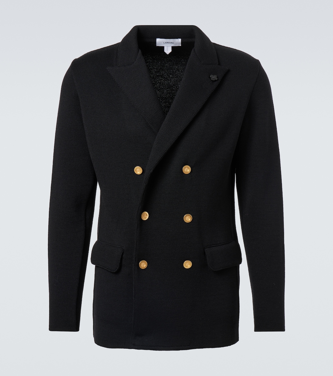 

Жакет из чистой шерсти Lardini, черный