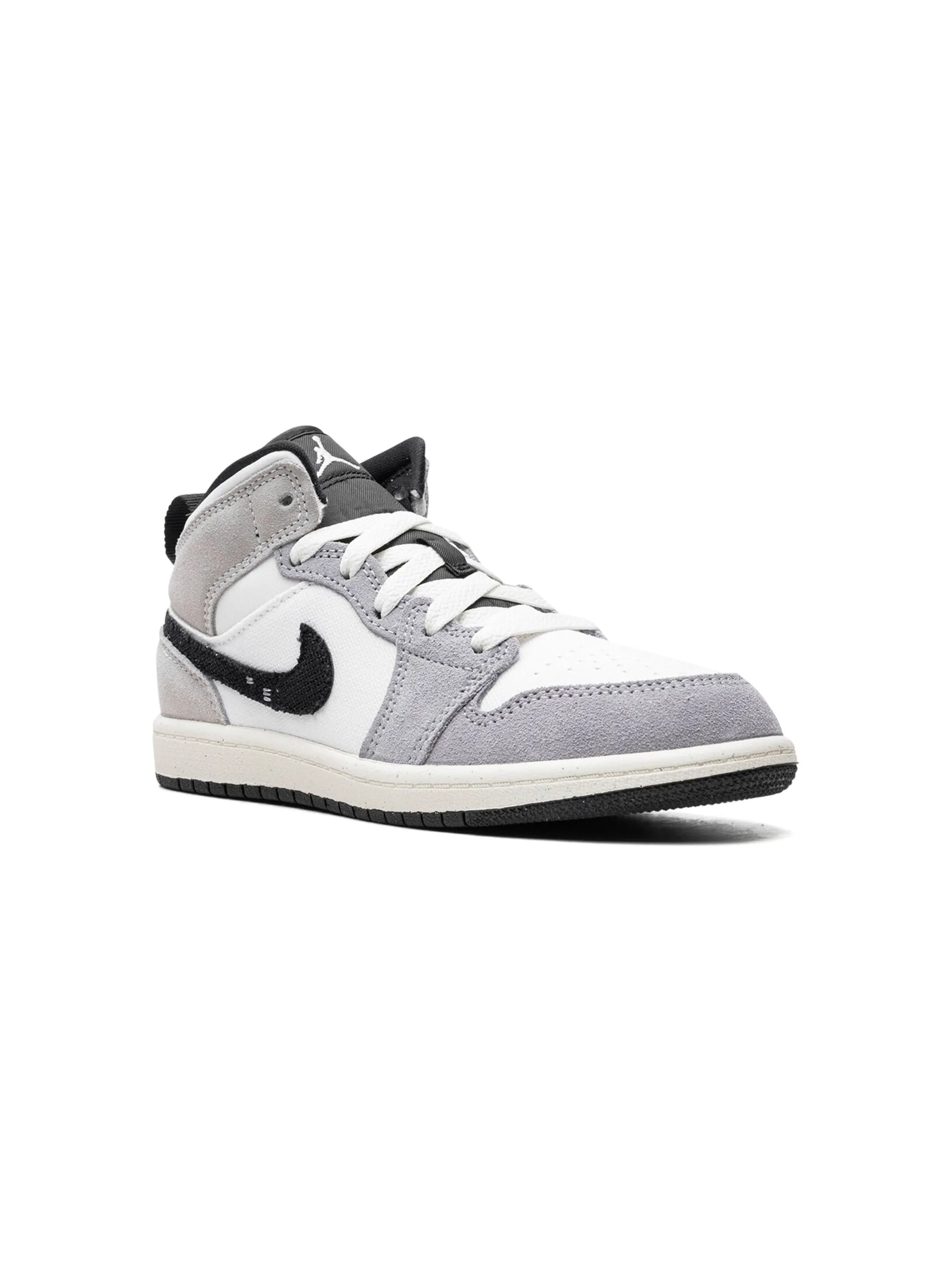 

Кроссовки Air Jordan 1 Mid SE Craft Cement Jordan Kids, серый