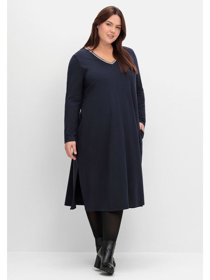 

Длинное платье sheego Midi, цвет tiefblau