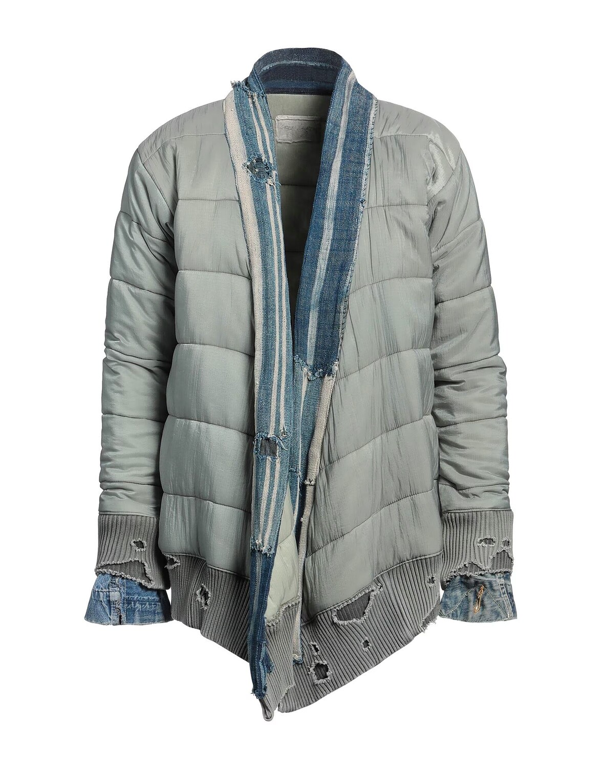 

Пуховик Greg Lauren, серый