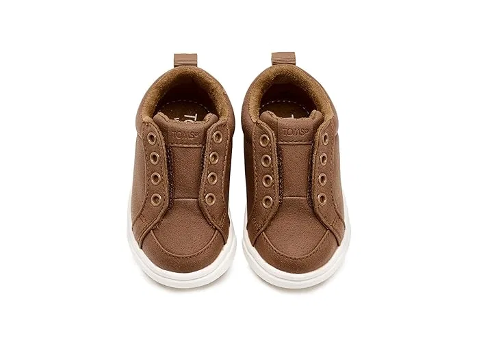 Кроссовки детские с застежкой-липучкой Cruz Mid TOMS Kids, Brown 1 — фото 3