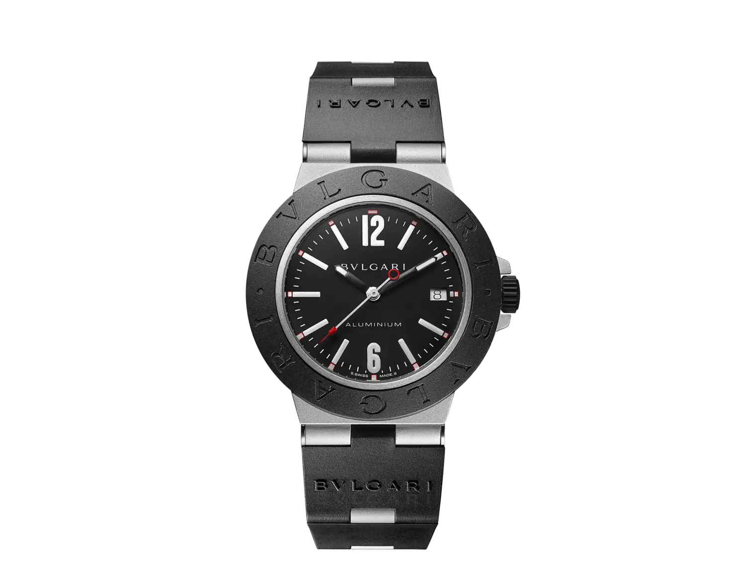

Алюминиевые часы Bvlgari